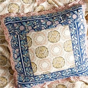 Anthropologie Meguro Euro Sham Set of 2